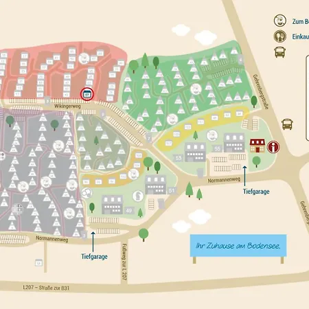 Ferienwohnpark Satteldachhaus Typ 9 Sd 57 *